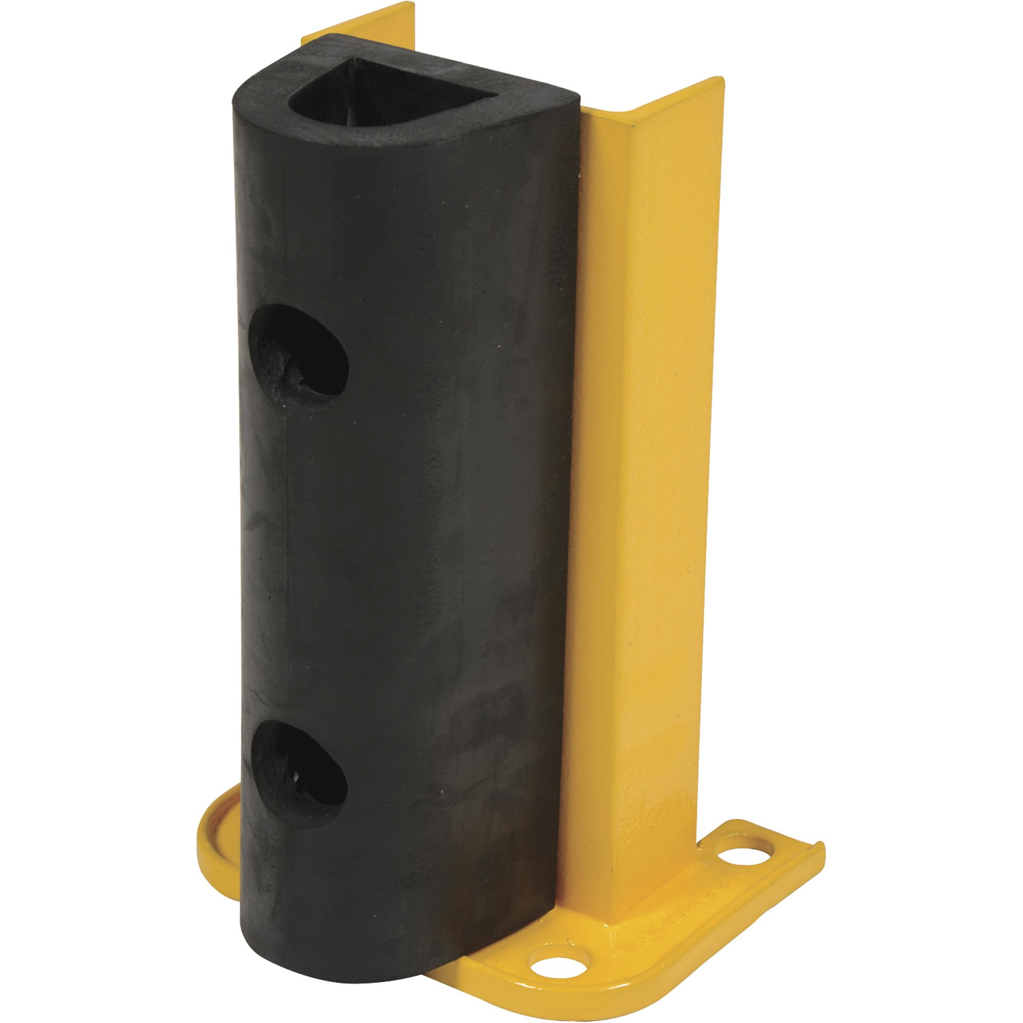 Vestil Structural Cast Rack Guard With Rubber Bumper